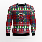 Clan Byres 2 Crest Tartan Christmas Ugly Sweater IZ73 Byres 2 Crest Tartan Tartan Ugly Sweater